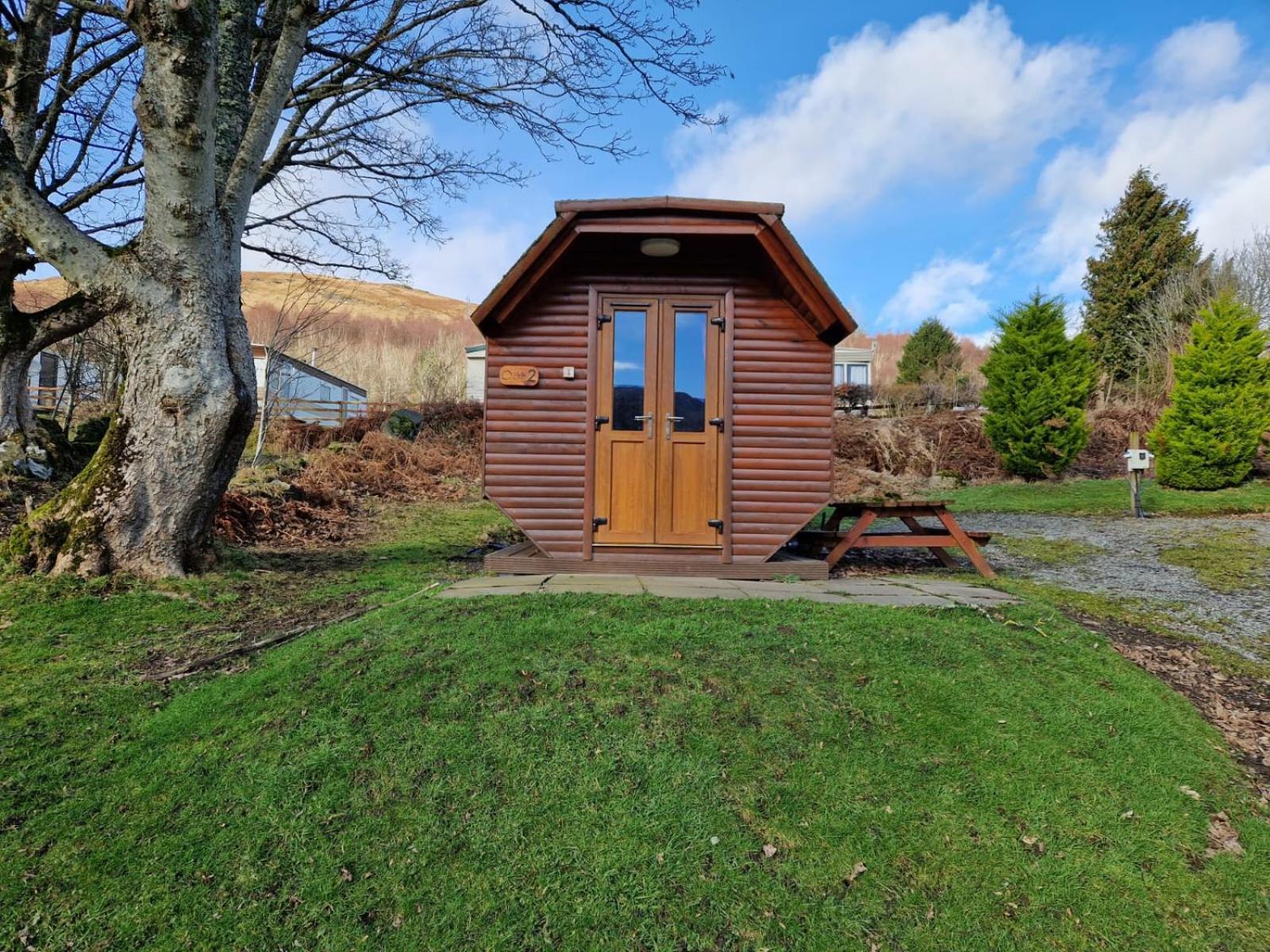 Cruachan Caravan And Camping Farm Killin Buitenkant foto