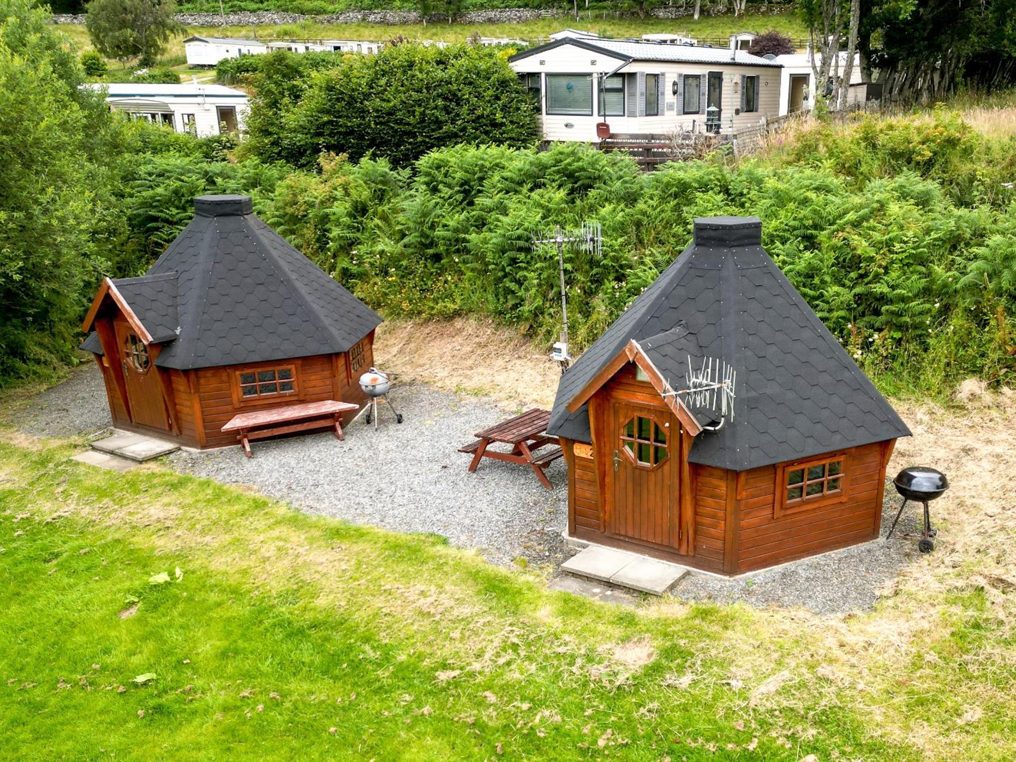 Cruachan Caravan And Camping Farm Killin Buitenkant foto